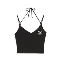 Top Puma Classics Ribbed Crop