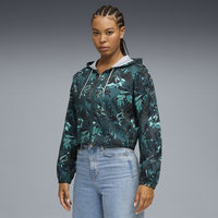 Jachetă Puma Green Terrains All-Over Print