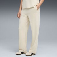 Pantaloni Puma Ess Elevated Velour Rib Straight