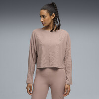 Tricou cu mâneca lungă Puma Cloudspun Rib Long Sleeve