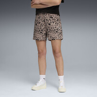 Pantaloni Scurți Puma Ess Animal Print High-Rise 4"