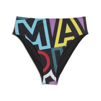 Slip De Baie Puma Printed High Waist Swim Brief