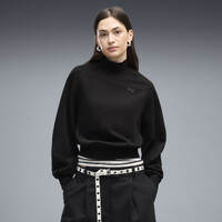 Hanorac Puma HER Relaxed Mock Neck Crew Fleece