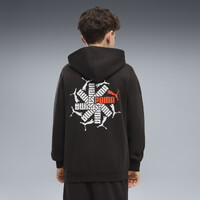 Puma Ess Logo Lab Brand Back Graphic Fleece