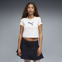 Puma Graphic Slim Ringer Baby Tee