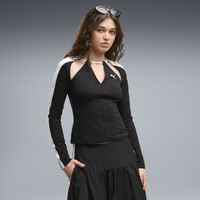 Tricou cu mâneca lungă Puma T7 Slim Cut-Outs Long Sleeve