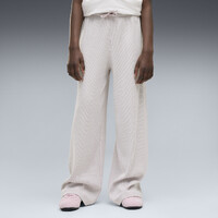 Pantaloni Puma Ess Ribbed Wide Leg Soft Touch