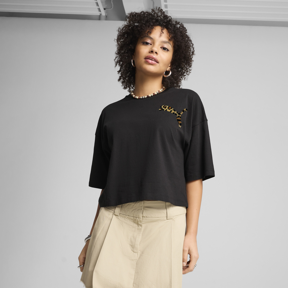 Puma Wardrobe Ess Leo Luxe Graphic Tee ( 63233701 ) in Moldova for